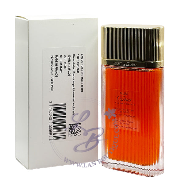 Must De Cartier -Eau De Toilette