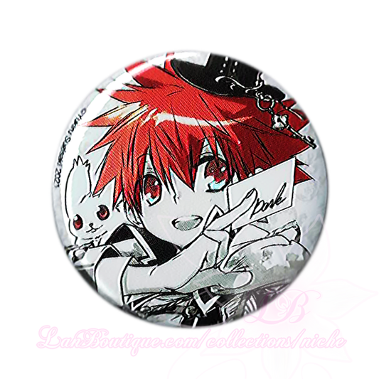 DNAngel Exhibition Monochrome Can Badges Version 1