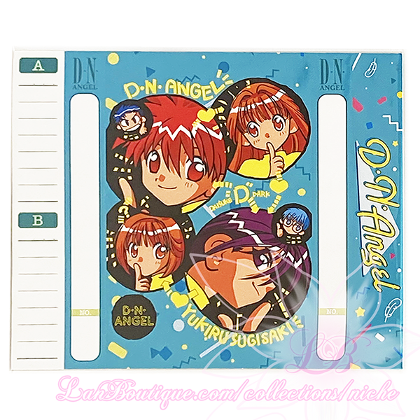 DNAngel Exhibition Cassette Tape Index Cards