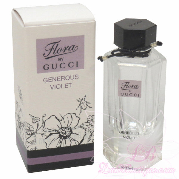 Flora Generous Violet by Gucci - mini 5ml / 0.16fl.oz. Eau De Toilette