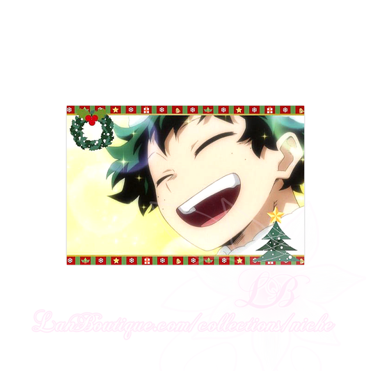 My Hero Academia Merry! Christmas! Fair in Animate Limited Edition Postcards