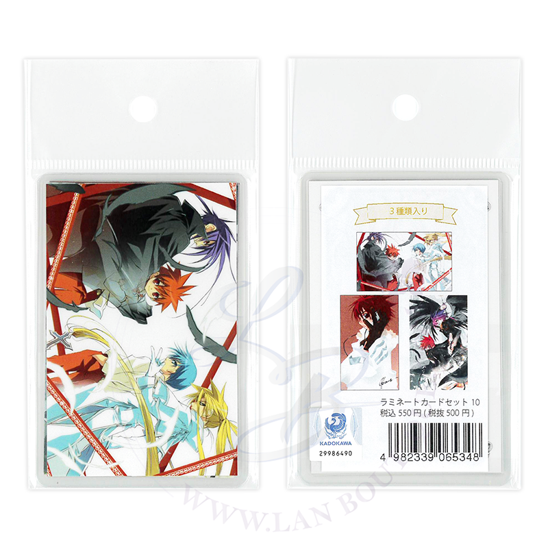 DNAngel Exhibition Laminated Card 3-Packs