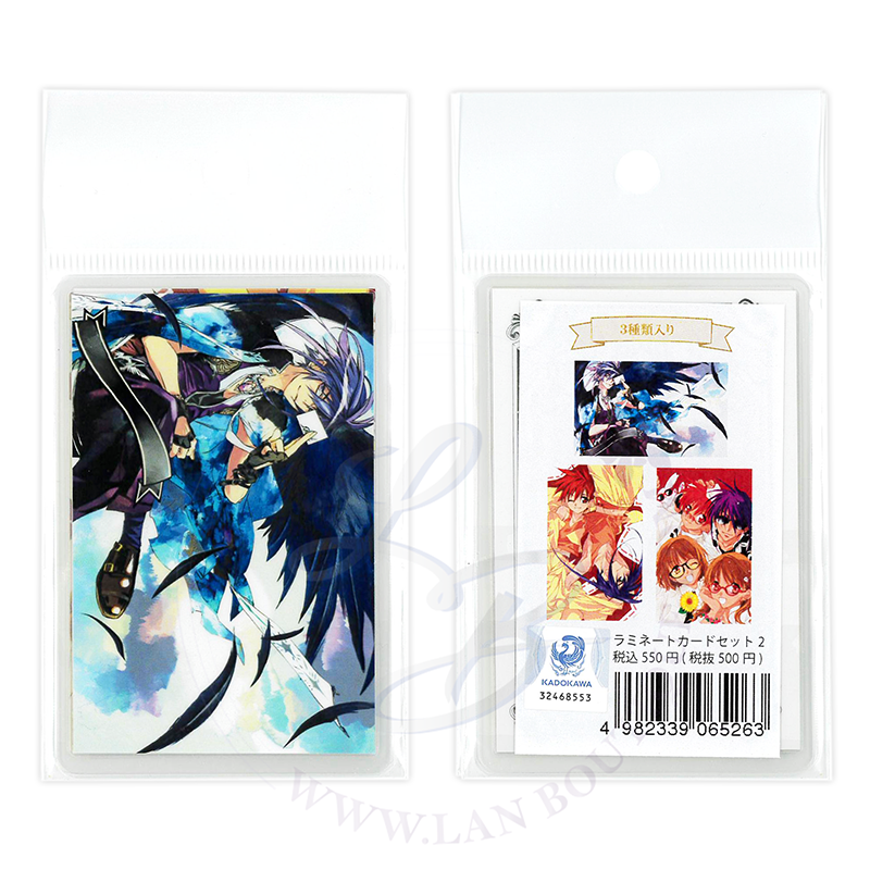 DNAngel Exhibition Laminated Card 3-Packs