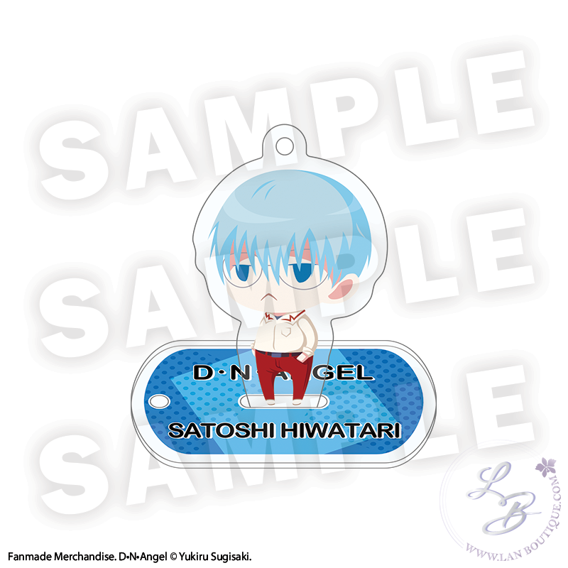 DNAngel Chibi Series Acrylic Stand Keychains Vol.1 Main Characters Edition Fan Merchandise