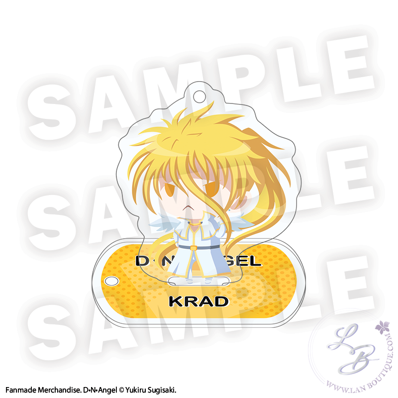 DNAngel Chibi Series Acrylic Stand Keychains Vol.1 Main Characters Edition Fan Merchandise