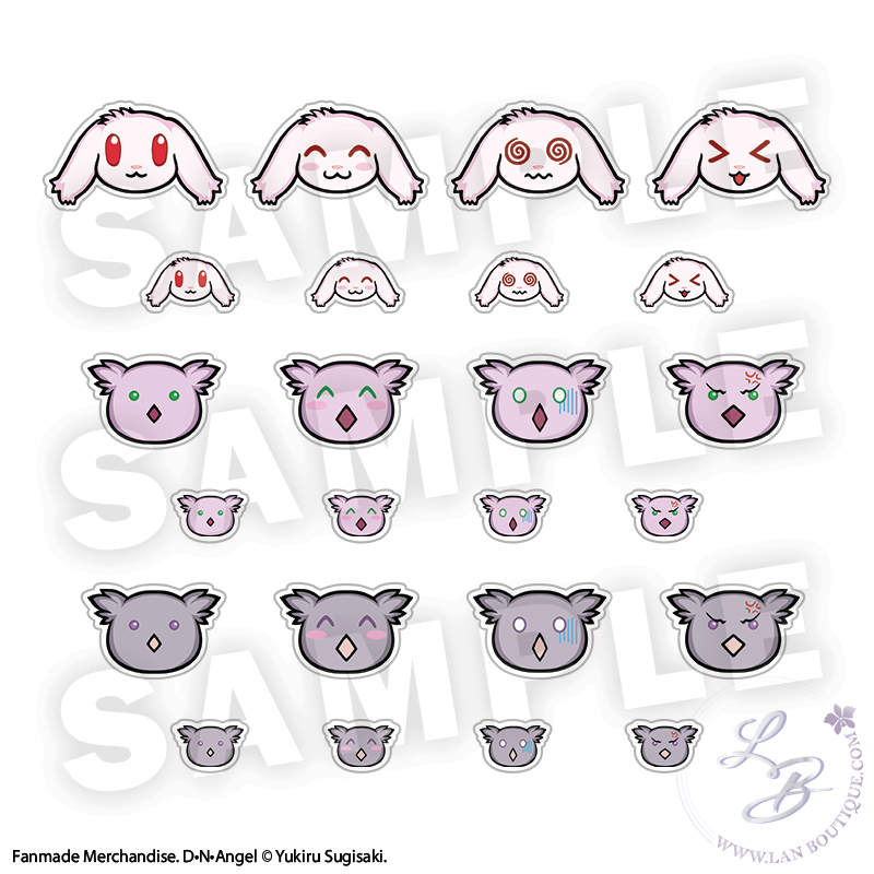 DNAngel Acrylic Refrigerator Magnets Fan Merchandise