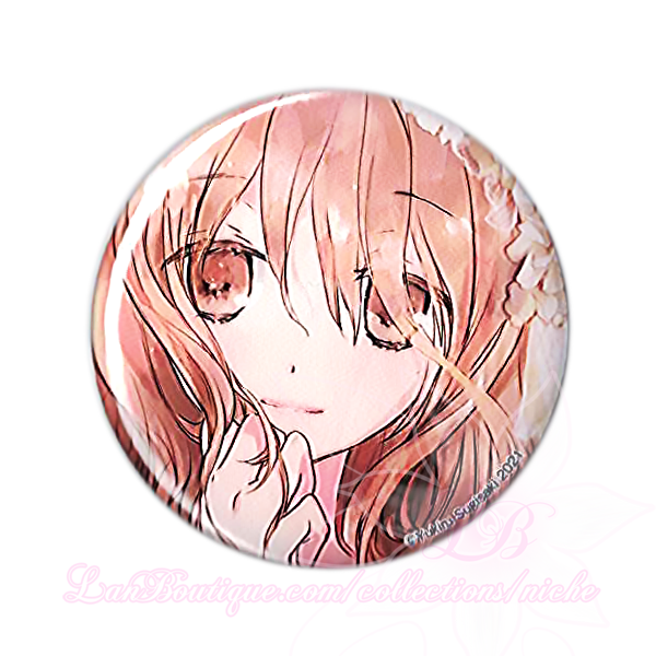 DNAngel Exhibition Monochrome Can Badges Version 1