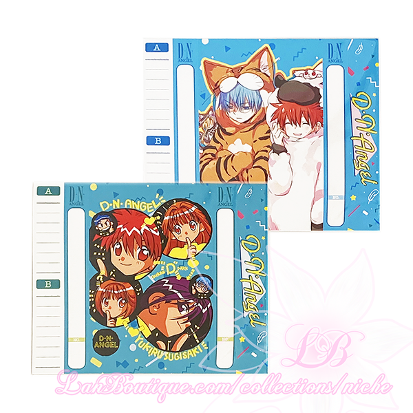 DNAngel Exhibition Cassette Tape Index Cards