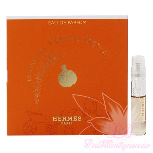L'ambre Des Merveilles by Hermes - 2.0ml /0.06fl.oz. Eau de Parfum