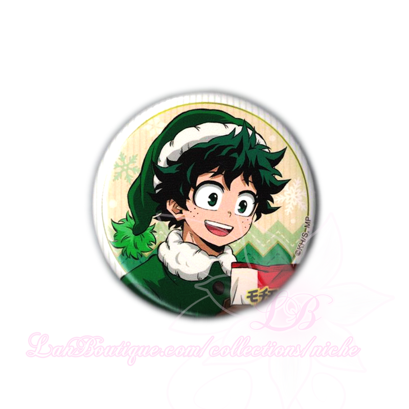 My Hero Academia Merry! Christmas! Character Badge Collection