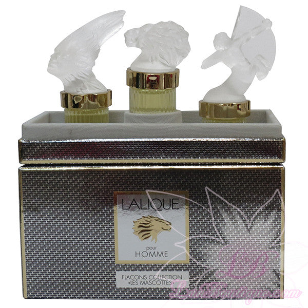 Lalique Les Mascottes (1998, 1999, 2000) mini collection giftset - 3pcs x 5ml EDP