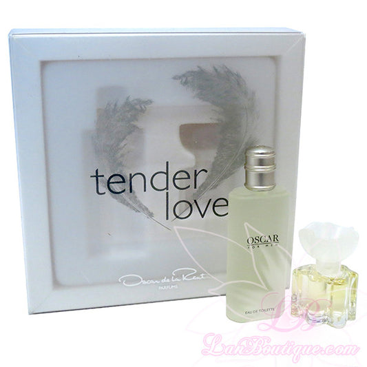 Oscar De La Renta Tender Love giftset - 2pcs mini for men & women