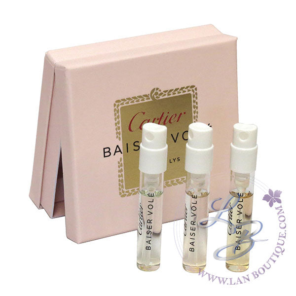 Baiser Vole - Trio De Lys - vials collection set